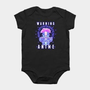 Warning May Spontaneously Start Talking About Anime Baby Bodysuit